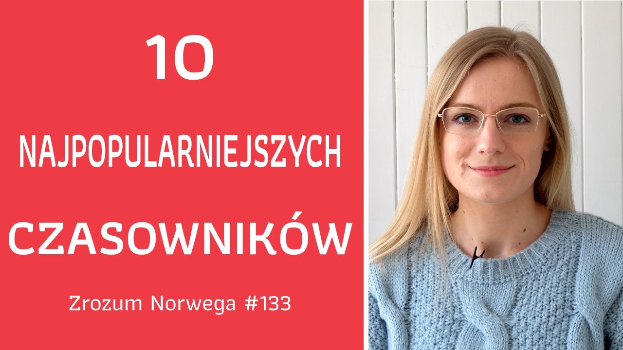 😄 10 Najpopularniejszych Czasowników - Zrozum Norwega #133