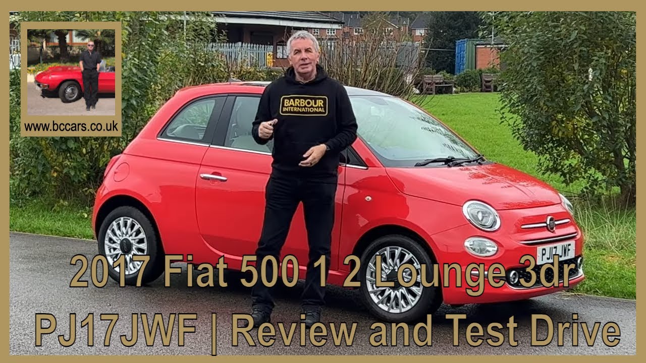 2017 Fiat 500 1 2 Lounge 3dr PJ17JWF | Review and Test Drive