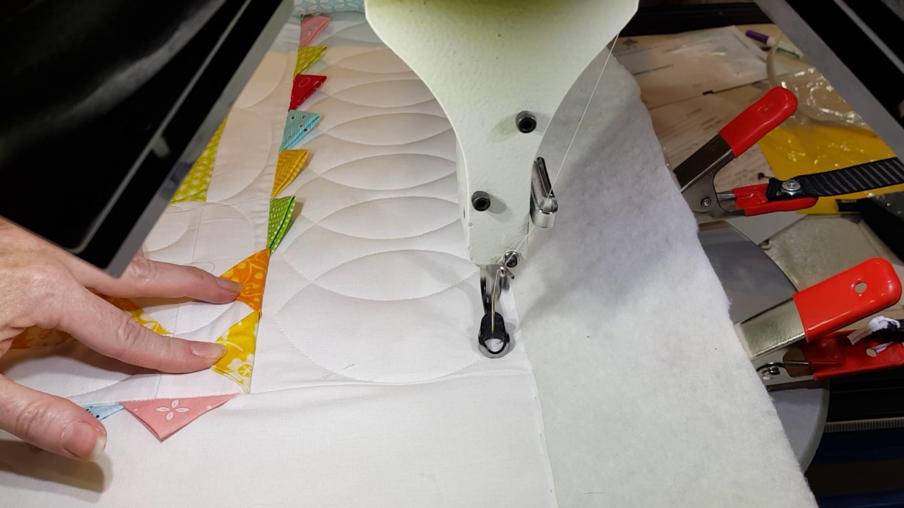 Point to point Quilting on Quilt Gallery/Butler