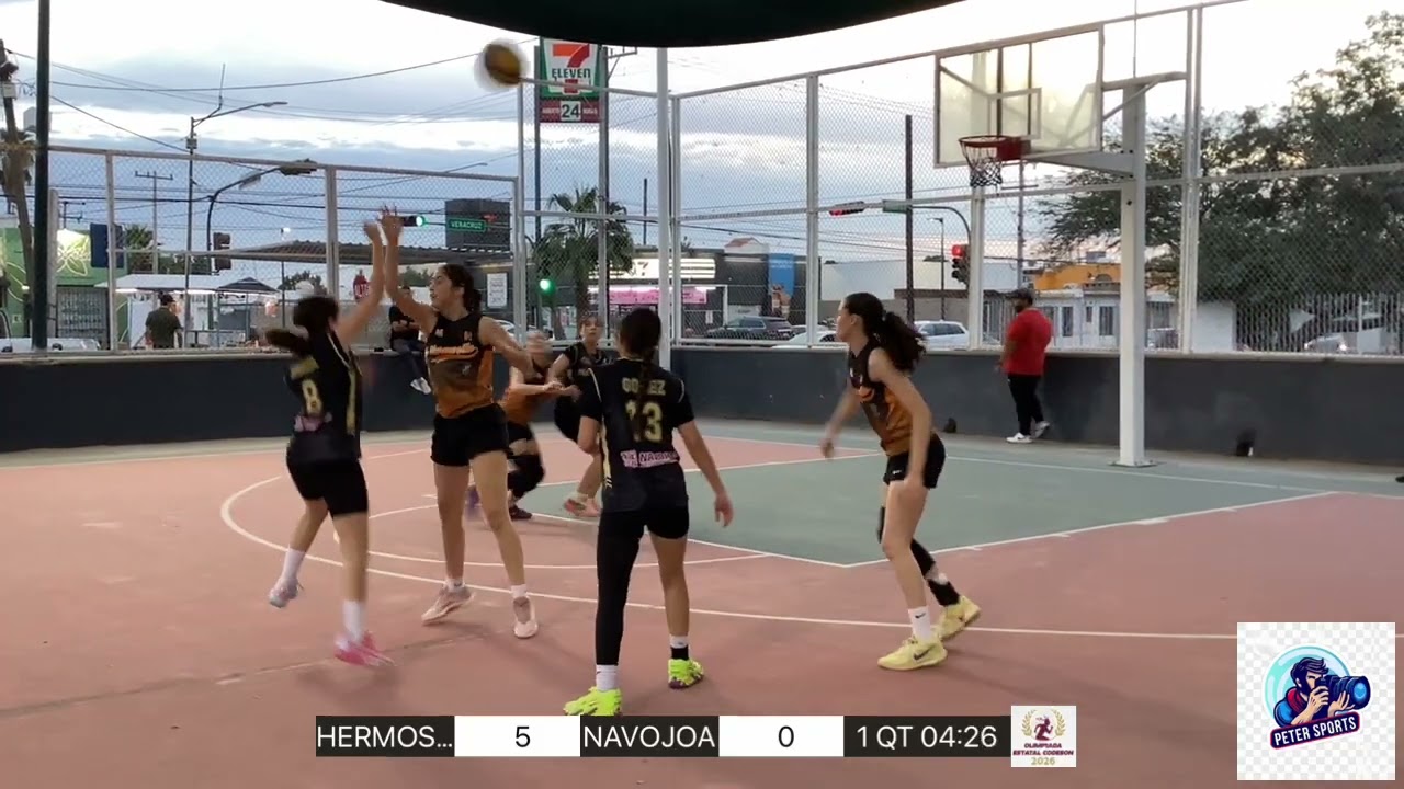 OLIMPIADA ESTATAL CONADE 3x3 FEMENIL 2010-2011 HERMOSILLO VS NAVOJOA