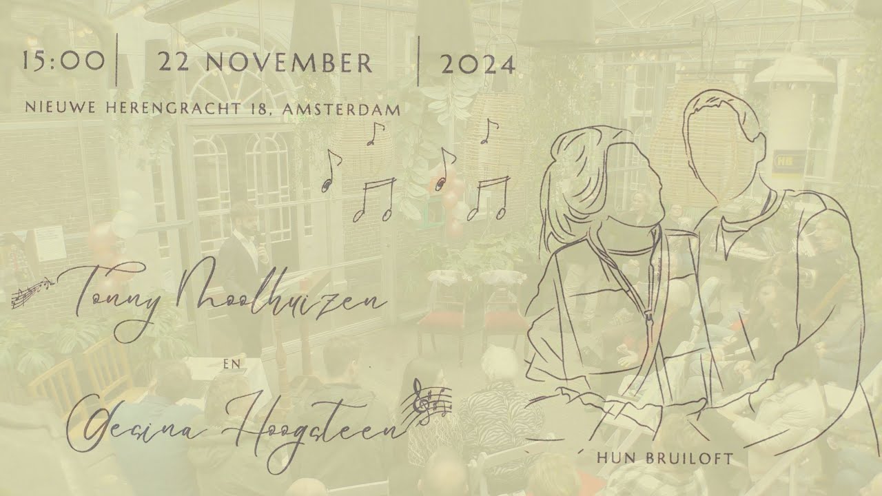 Bruiloft Tonny en Gesina - 22 november 2024