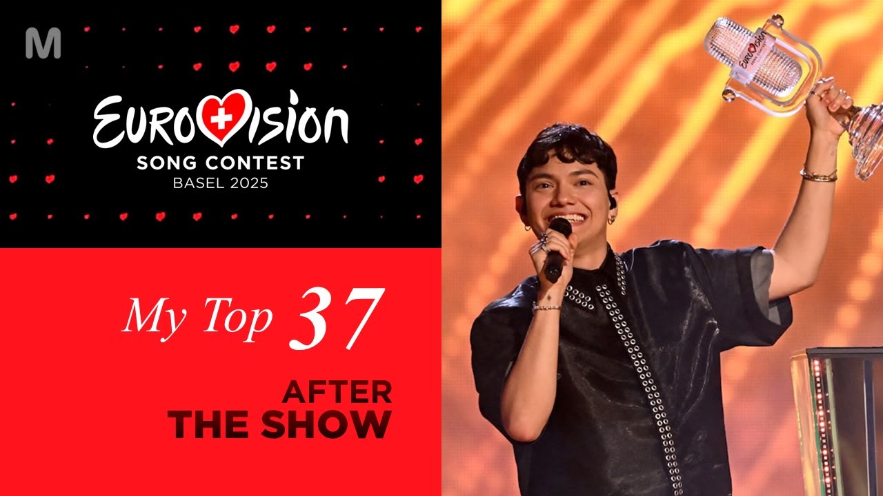 Eurovision 2025 • My Top 37 (After the Show)