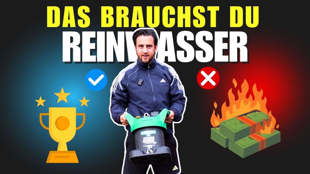 Du verstehst Reinwasser nicht - und verlierst jeden Tag Geld damit.