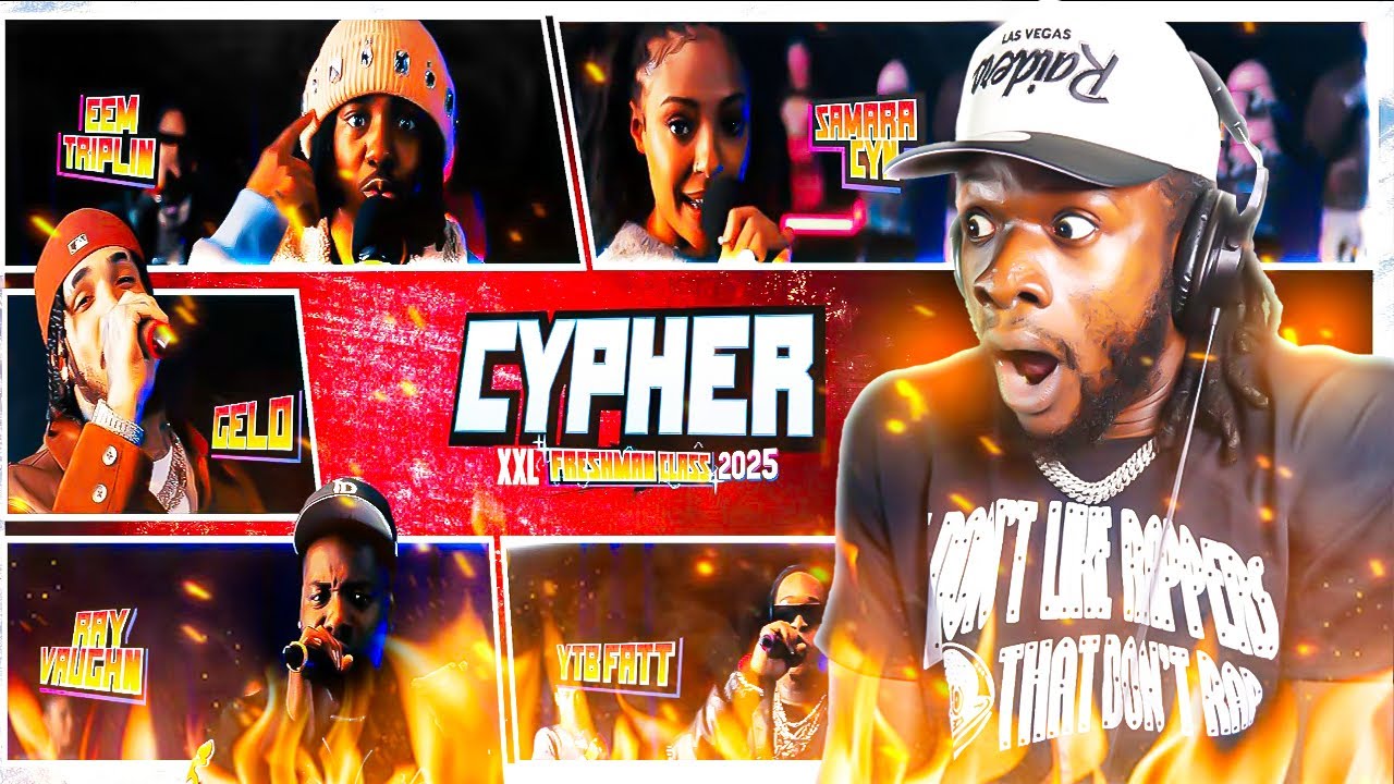 МОЖЕТ ЛИ ЭТО СПАСТИ XXL? Freshman Cypher 2025: Рэй Вон, Самара Син, Им Триплин и другие