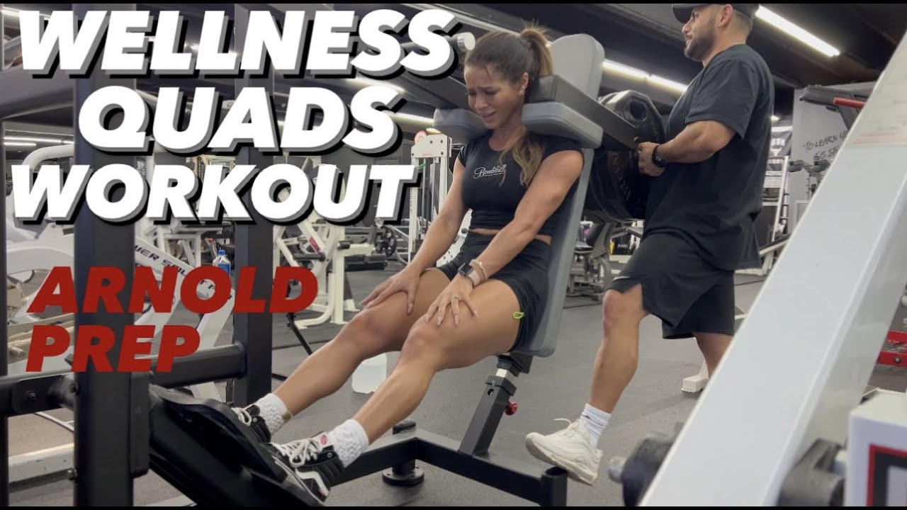Wellness Quads Workout | Arnold Classic Prep | Babi Manu |