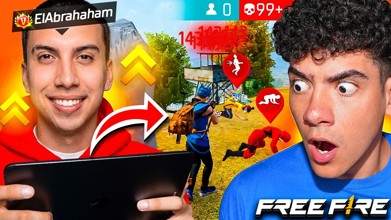 REACCIONE a LA MEJOR PARTIDA DE ABRAHAHAM en FREE FIRE !! | TheDonato