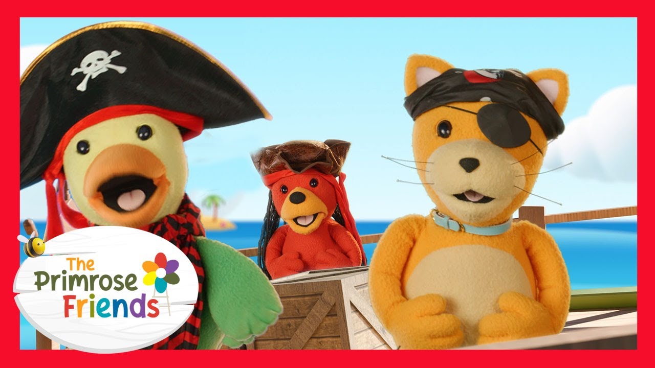 Pirate Adventures with the Primrose Friends ⚓ Halloween Costume Nursery Rhymes & Sing Along