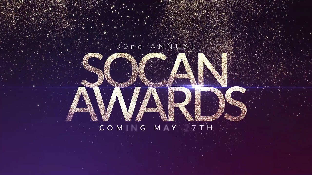 SOCAN Awards 2021 on May 27th!