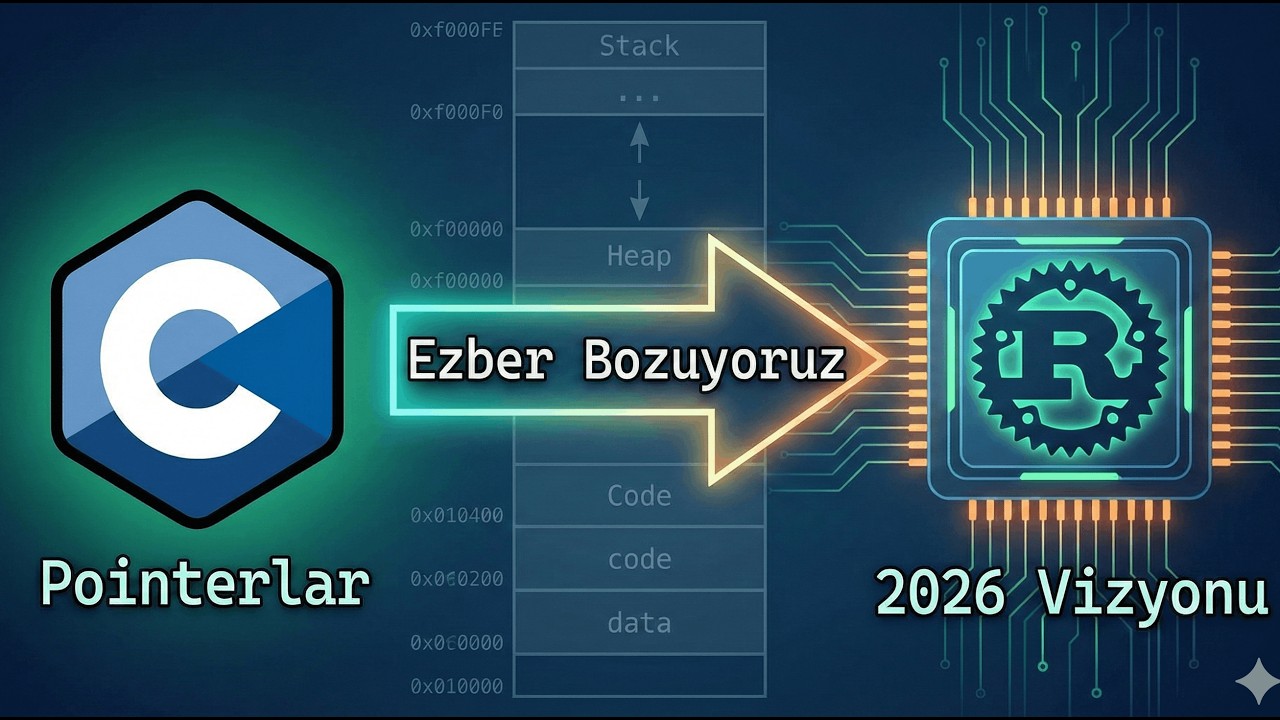 DOM Ders Notları: Sıfırdan C Dili, Rust İlişkisi ve Low-Level Programlama