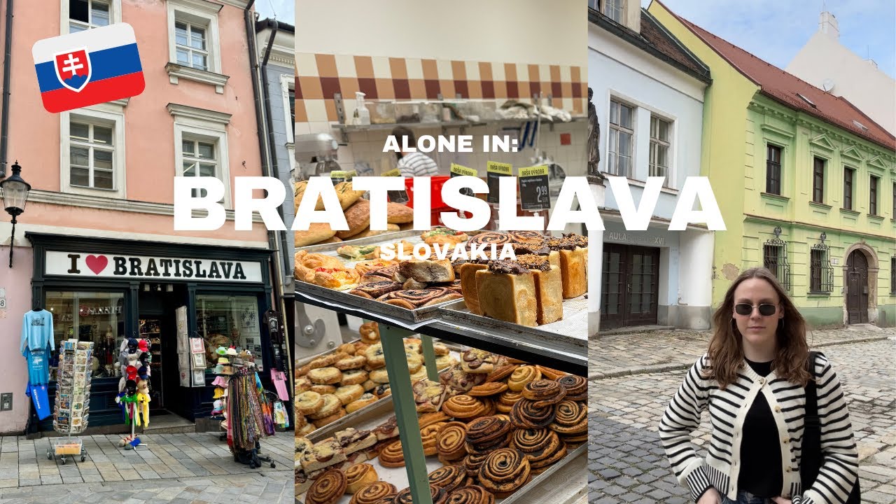 YOU NEED TO TRAVEL TO SLOVAKIA!!🇸🇰 - Bratislava, Slovakia Solo Travel Vlog
