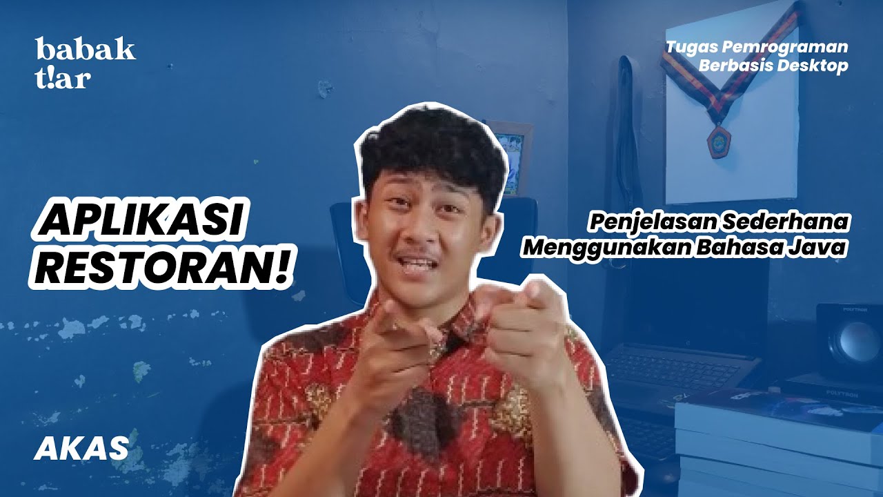 Aplikasi Menu Restoran Sederhana | Tugas 1 Pemrograman Berbasis Desktop