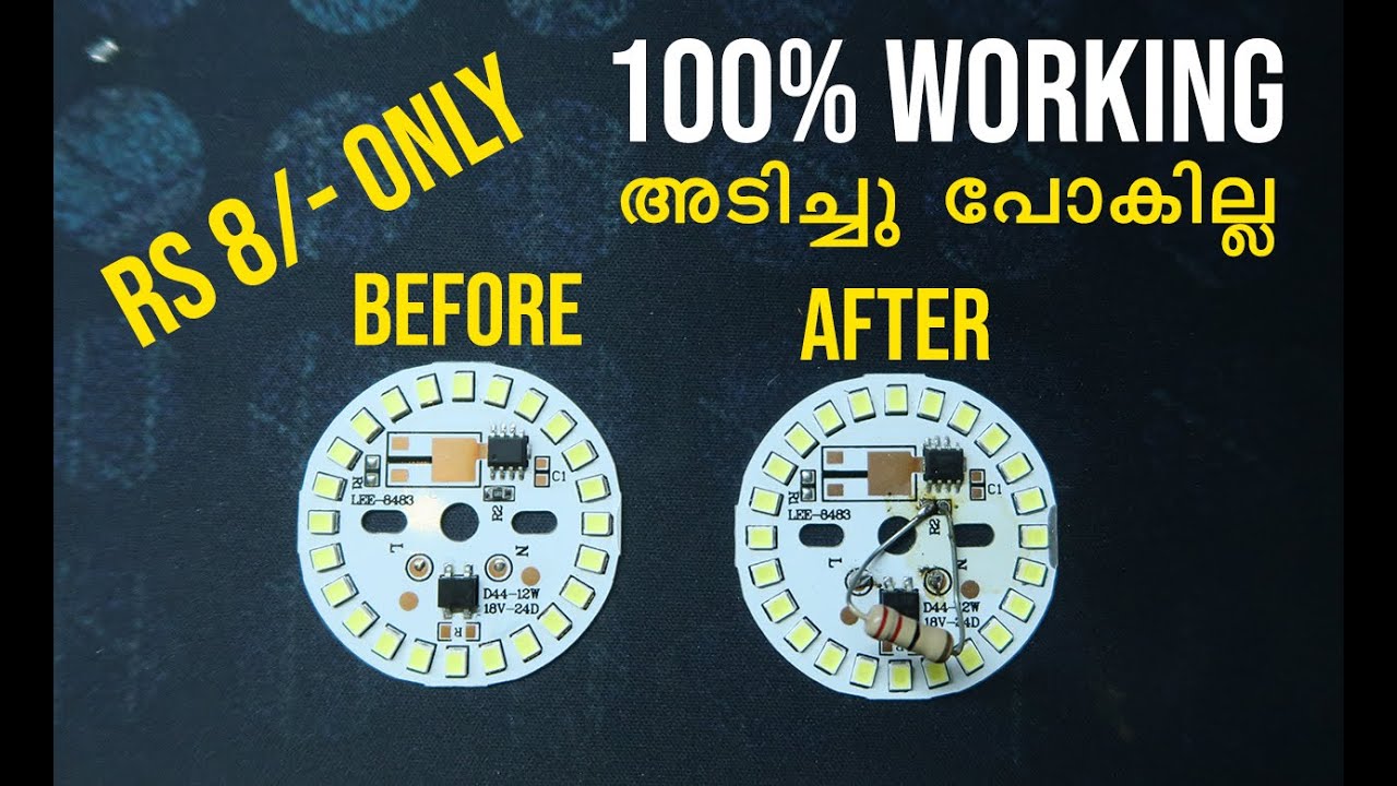 Part2: ഇങ്ങനെ ഒരു പണി പ്രതീക്ഷിച്ചില്ല | Cheap LED bulbs Rs 8/- only | #azhichupani