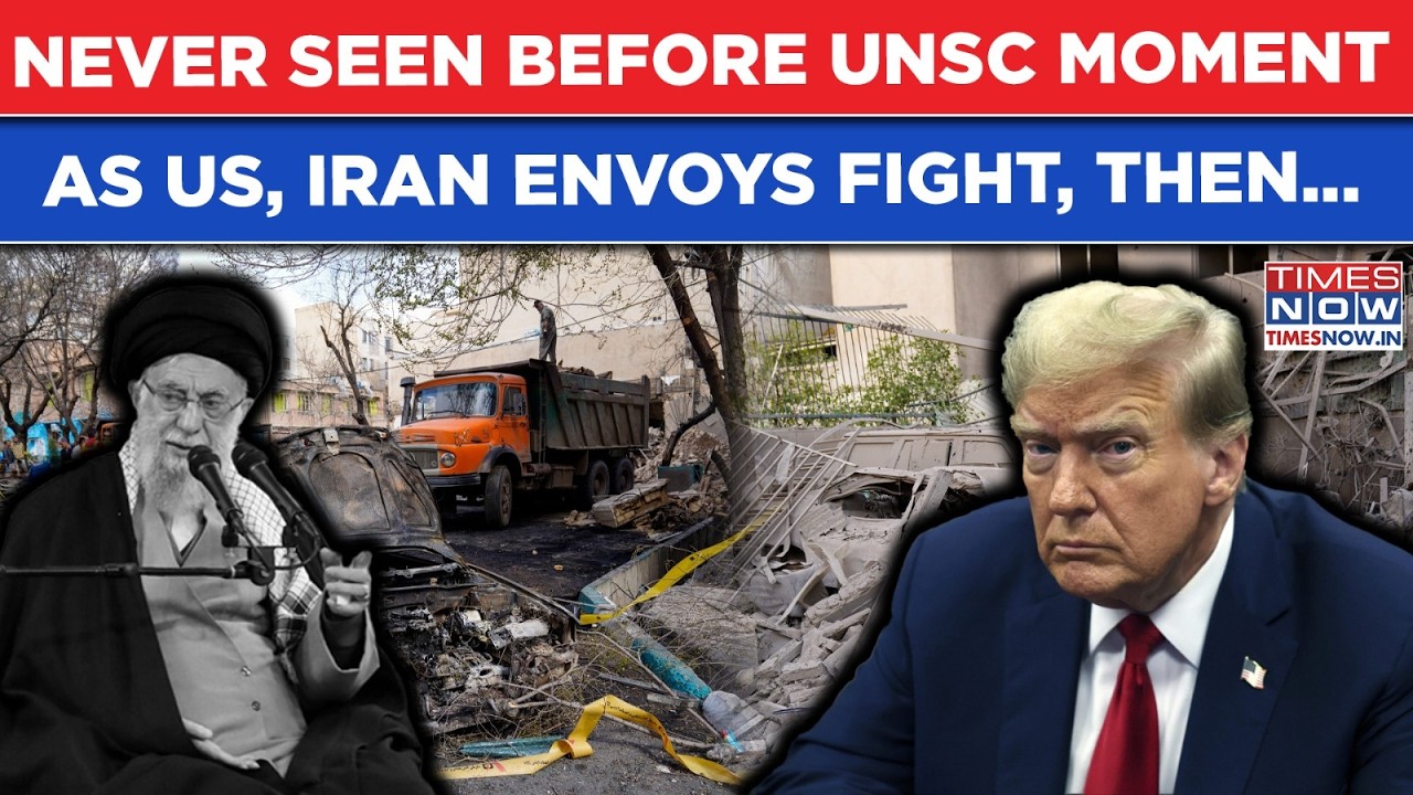 US, Iran Envoys Fight, Threaten, Then Tehran's 'One Word' Warning: Never Seen Before UNSC Scenes