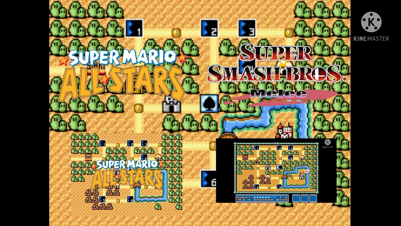Super Mario All-Stars - SMB3 World 1: Grass Land Mashup