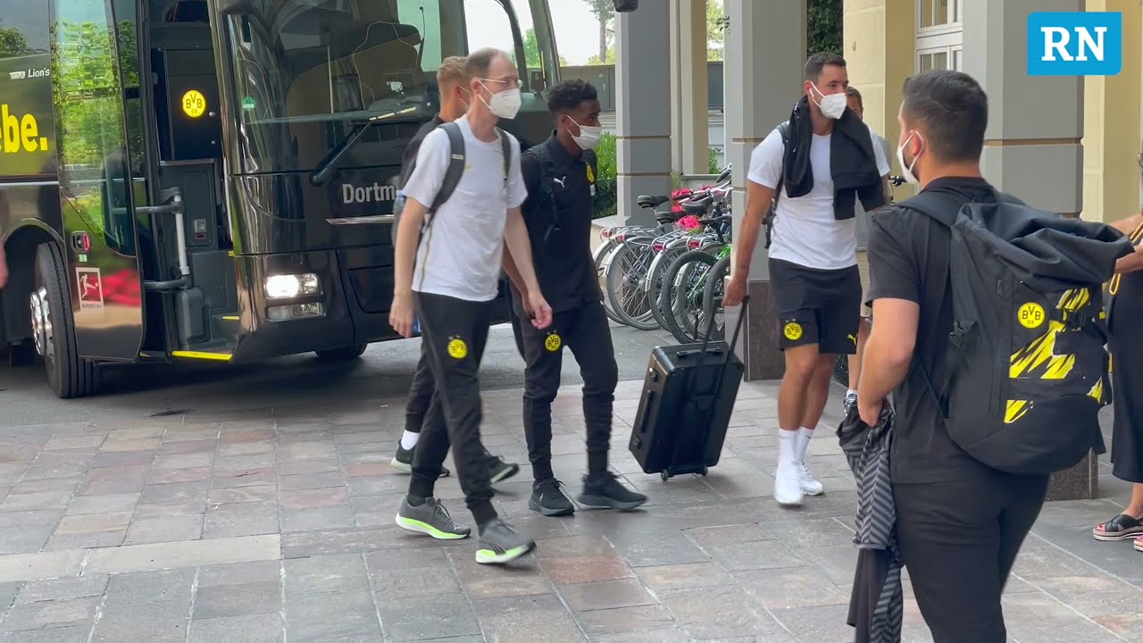 Hinter den Kulissen: Die BVB-Ankunft in Bad Ragaz