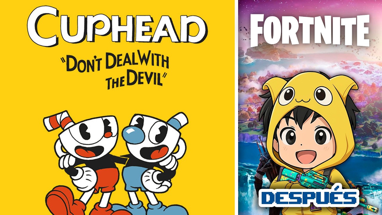 Jugando CUPHEAD en DIRECTO 😂 DESPUES FORTNITE #fortnite #cuphead
