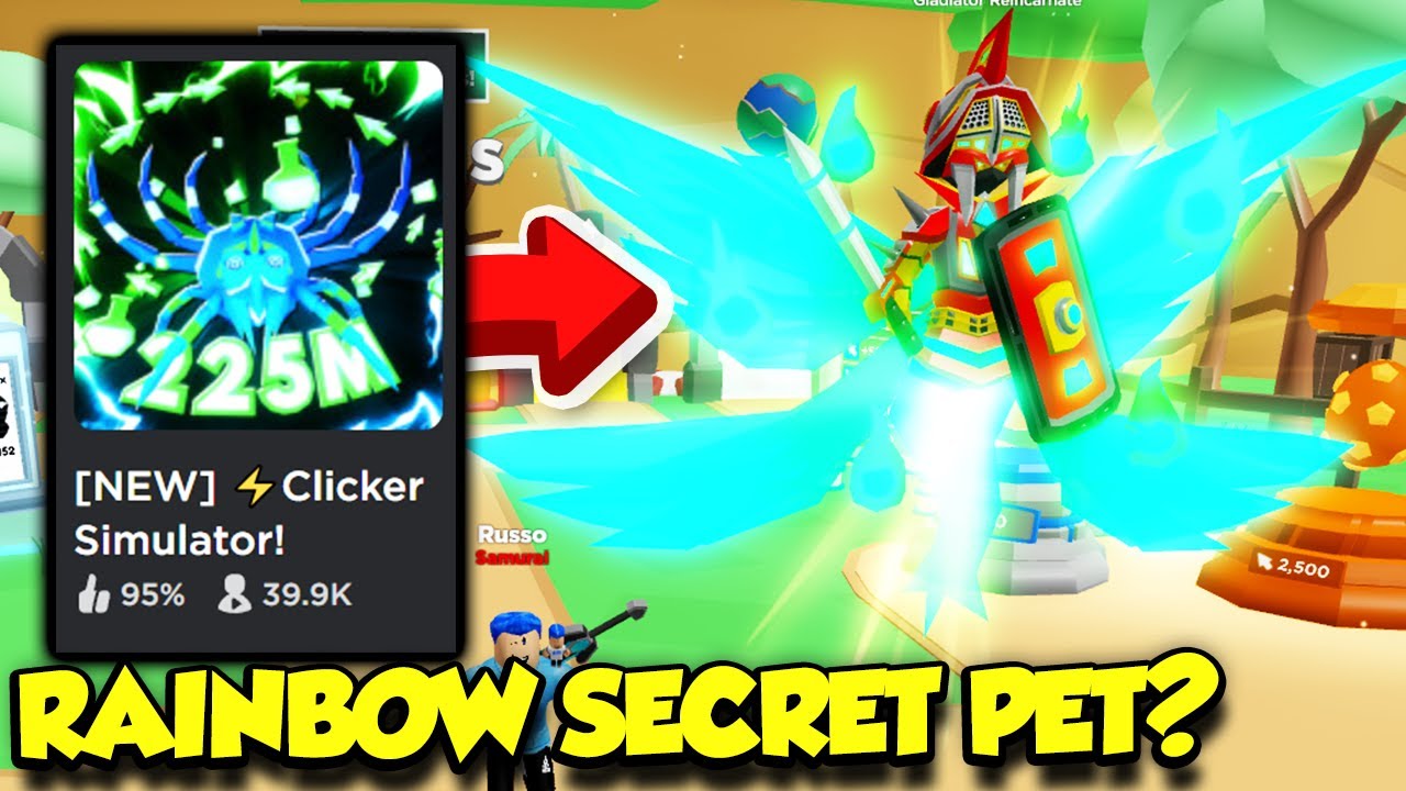 I Opened TONS OF 225M NEW EVENT EGGS In Clicker Simulator Update AND GOT THIS! (Roblox)