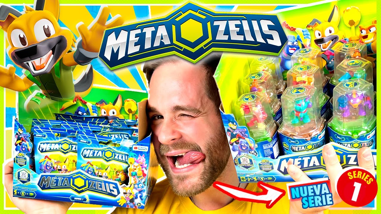 MetaZells Series 1 UNBOXING CAJA FIGURAS, CARTAS Y VEHICULOS en Pe Toys