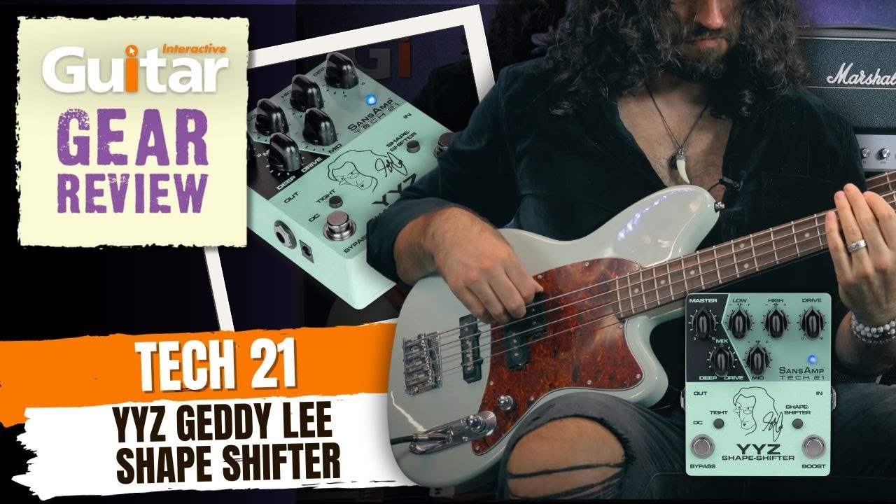 Tech 21 YYZ Geddy Lee Shape Shifter | Review | Guitar Interactive