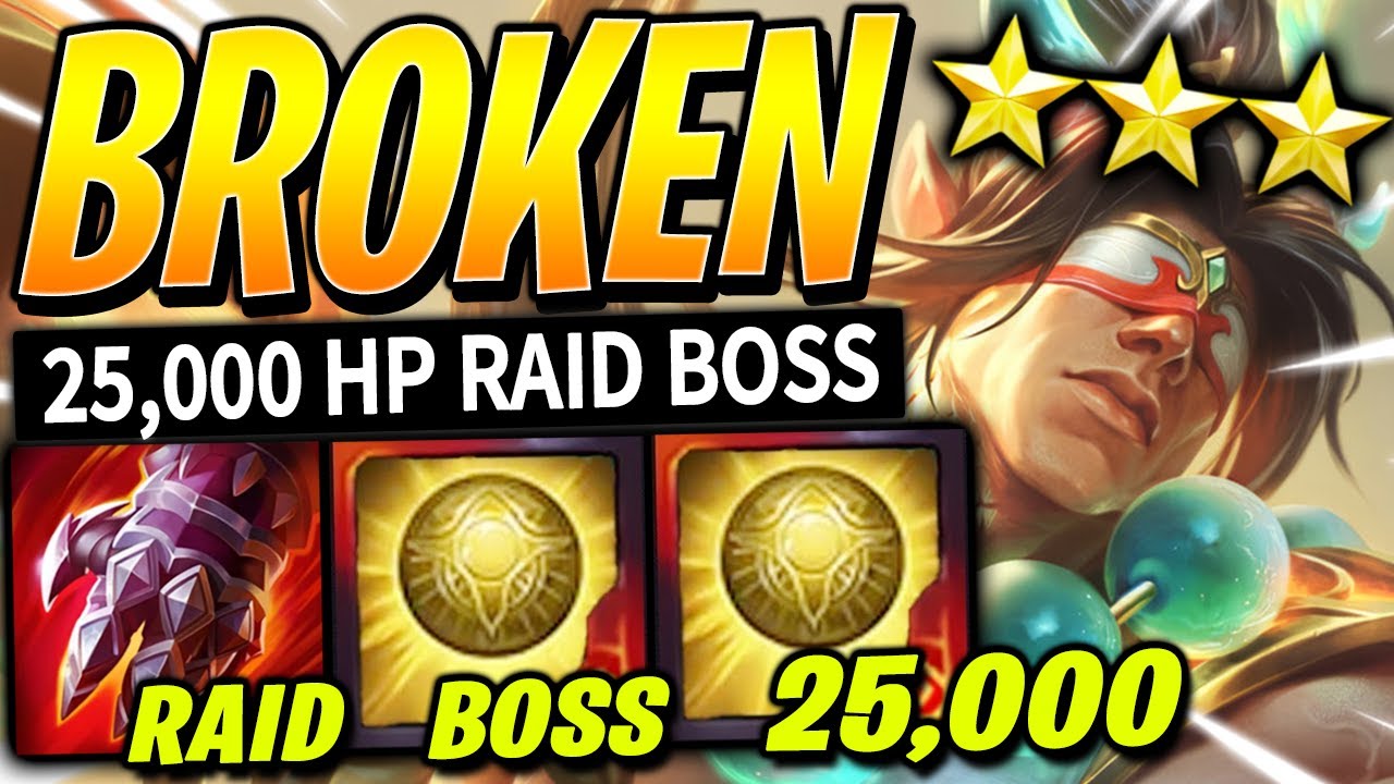 25,000 HP RAID BOSS LEE SIN 3 BUILD! (x2 TALISMAN) - TFT Set 11 Best Comps | Teamfight Tactics Guide