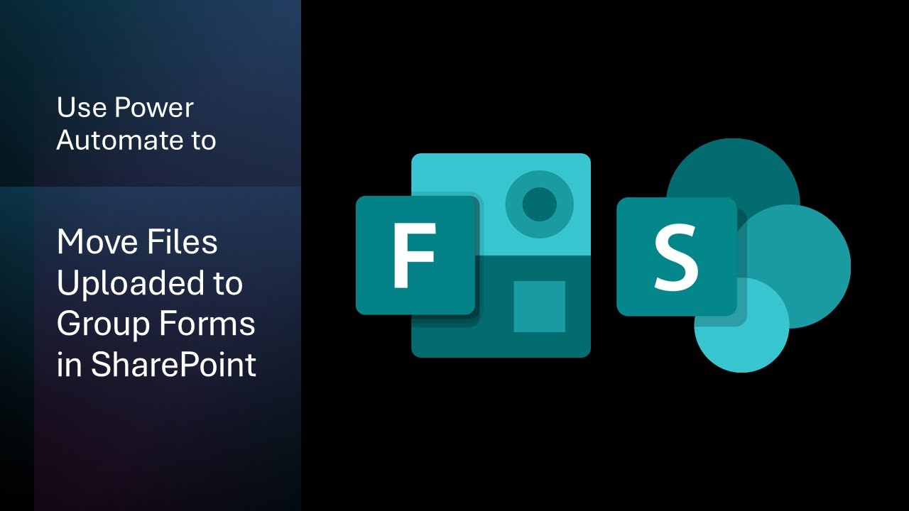 Move Group Form File Uploads in SharePoint