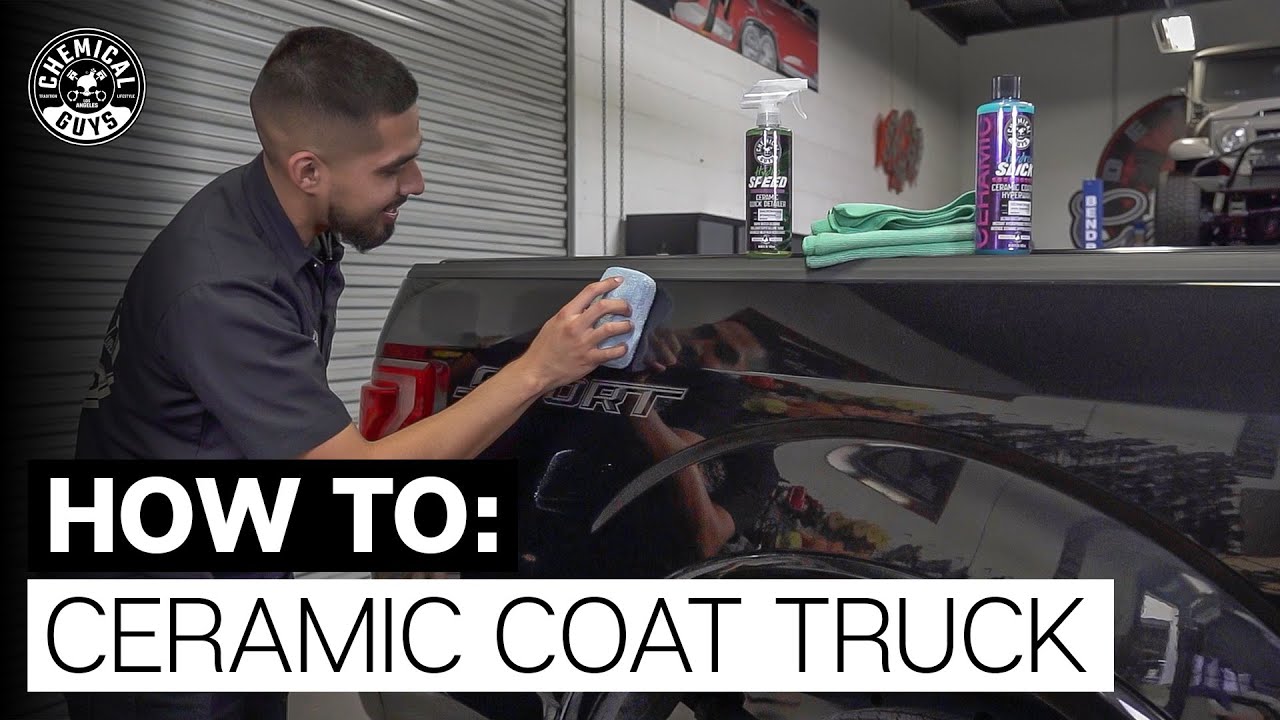 How To Ceramic Coat & Maintain Your Truck! - Chemical Guys