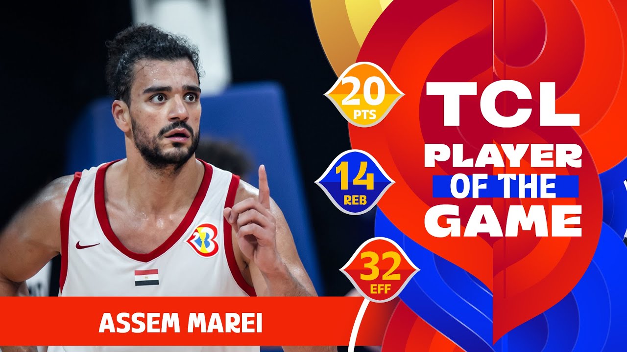 Assem Marei (20 PTS) | TCL Player Of The Game | EGY vs JOR | FIBA Basketball World Cup 2023