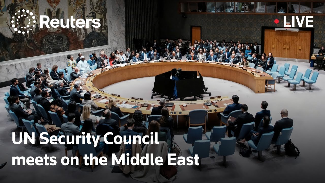 LIVE: UN Security Council meets on the Middle East