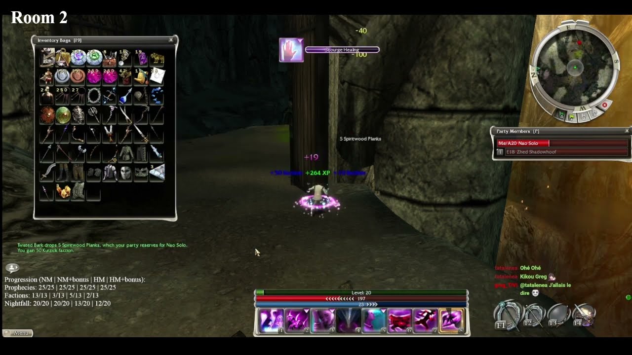 Urgoz's Warren (NM) as solo mesmer (+1 dead hero)