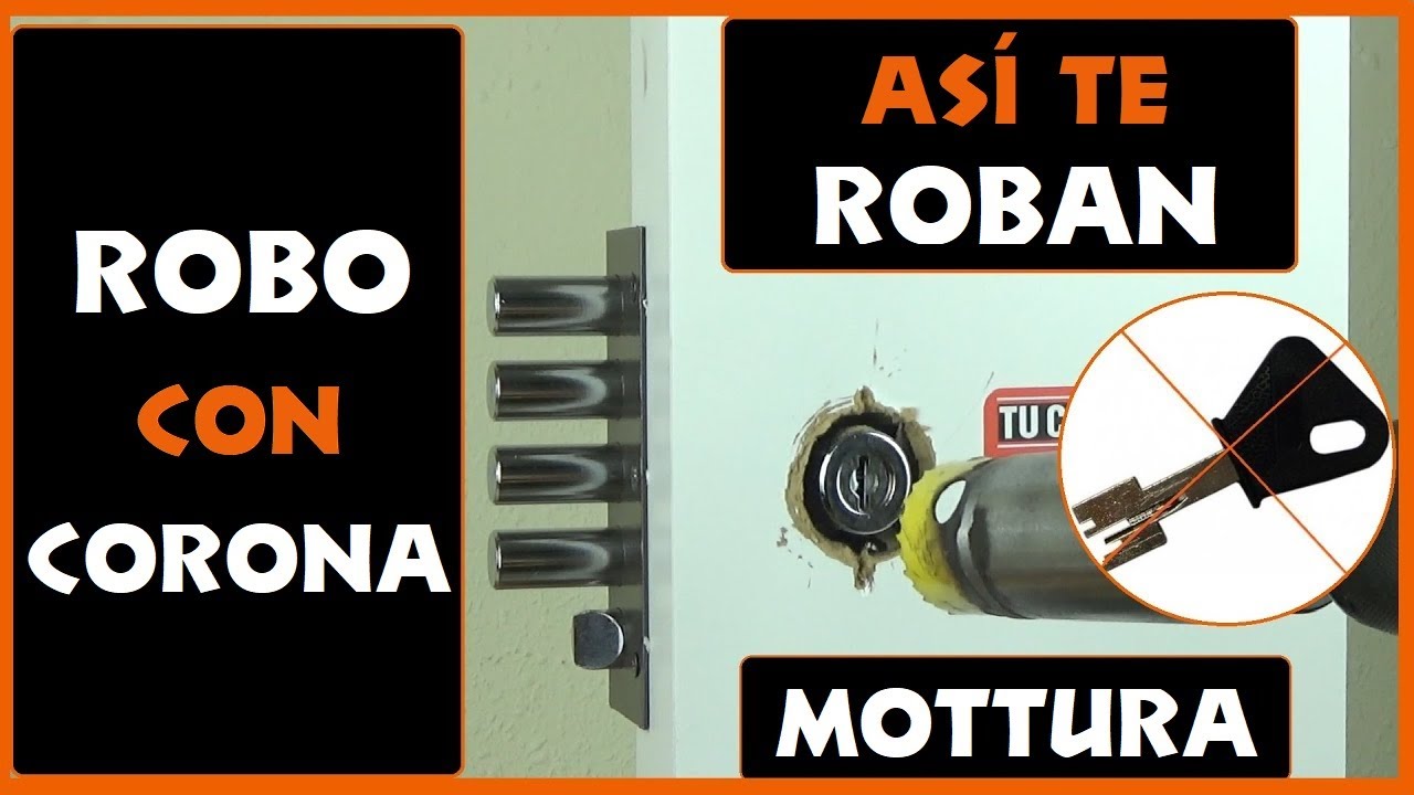 ROBO MOTTURA CERRADURA CERROJO 