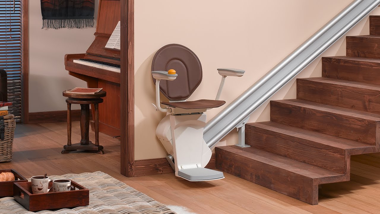 Comment fonctionne un monte-escalier droit Otolift ?