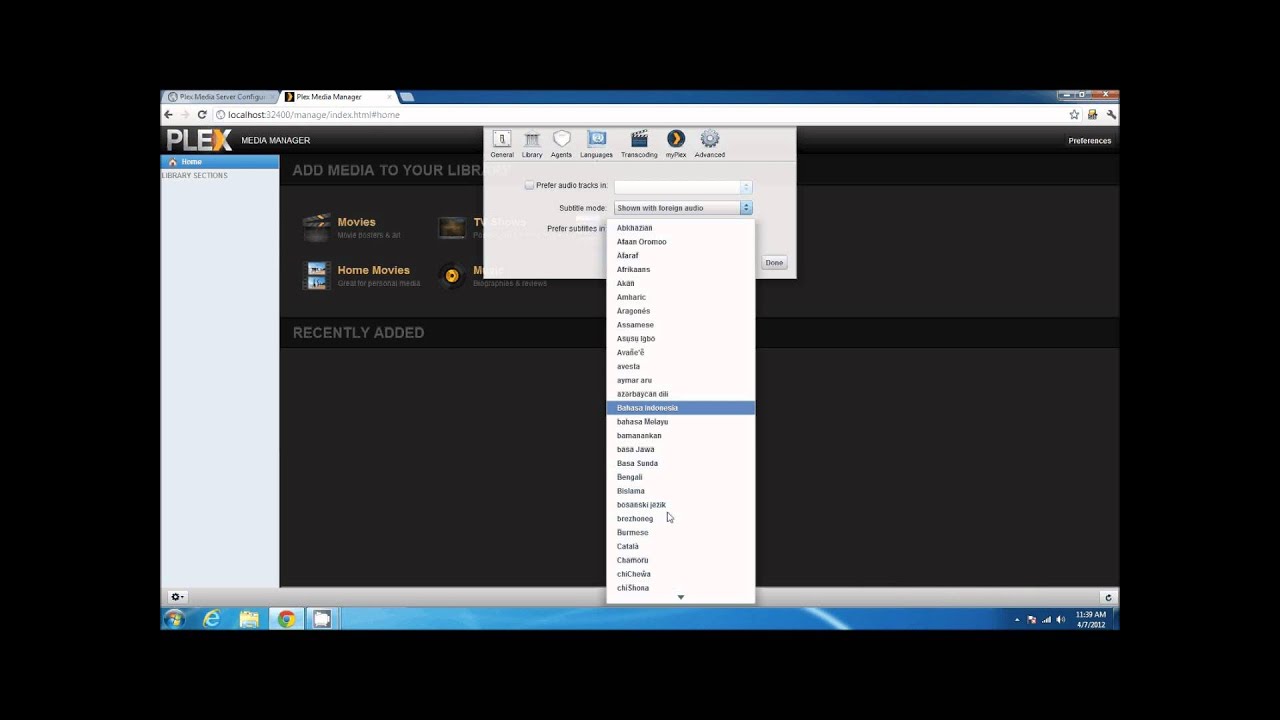Plex Media Server Configuration - HTPCBuild.com