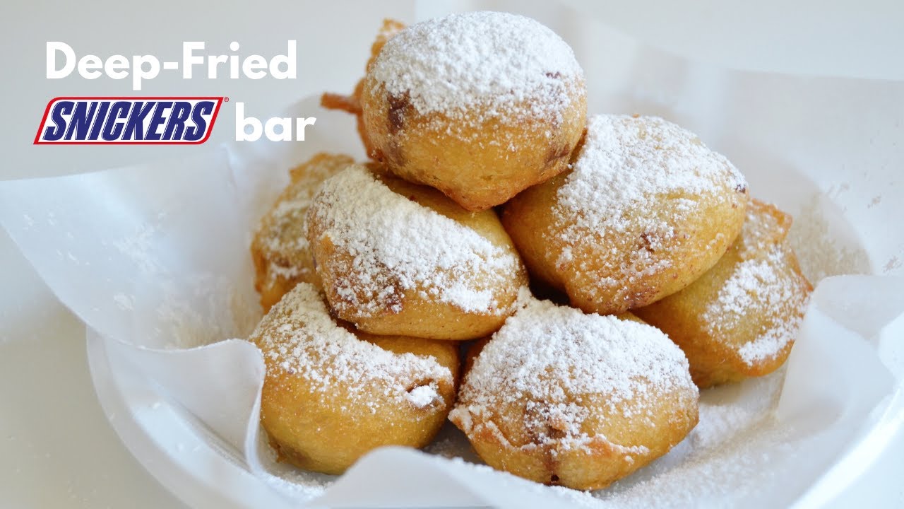 EASY DEEP-FRIED SNICKERS BAR RECIPE