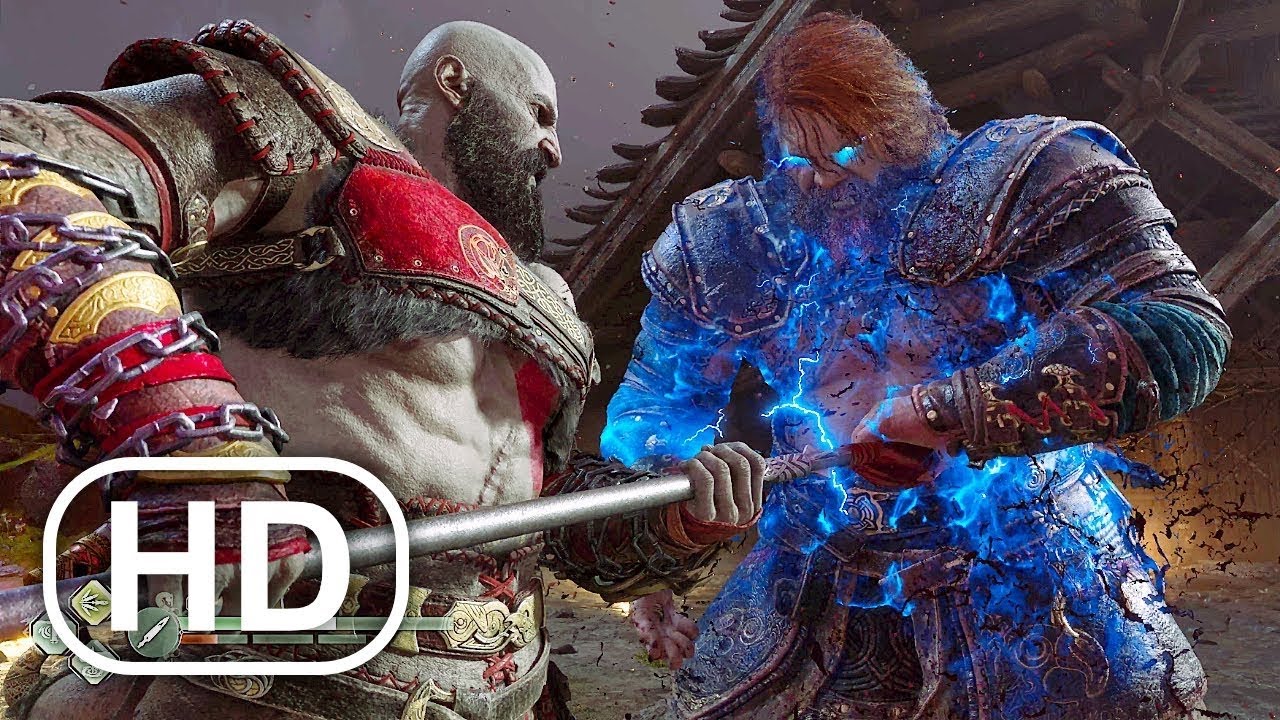 God of War Ragnarök_#KRATOS vs GOD OF THUNDER#Thor.......