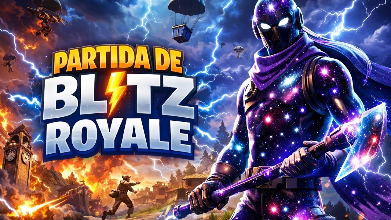 Partida de  blitz royale mobile 