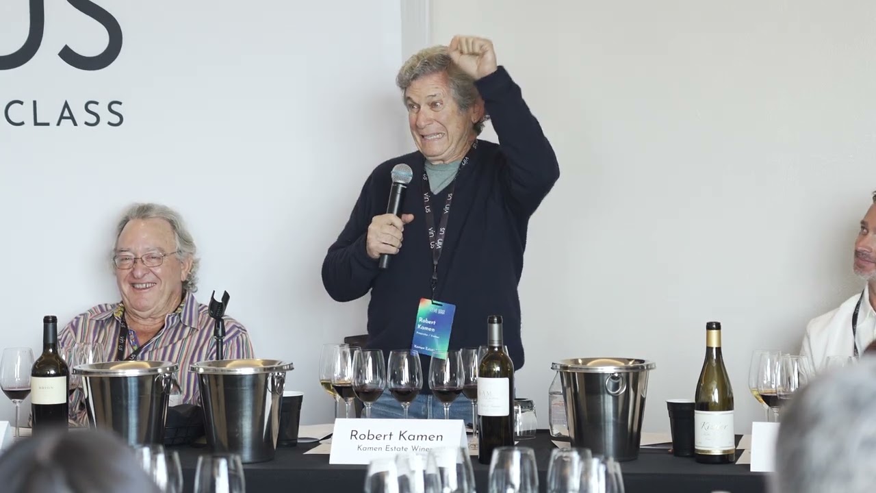 Роберт Камен из Kamen Estate Wines на Vinous Icons: Miami 2025