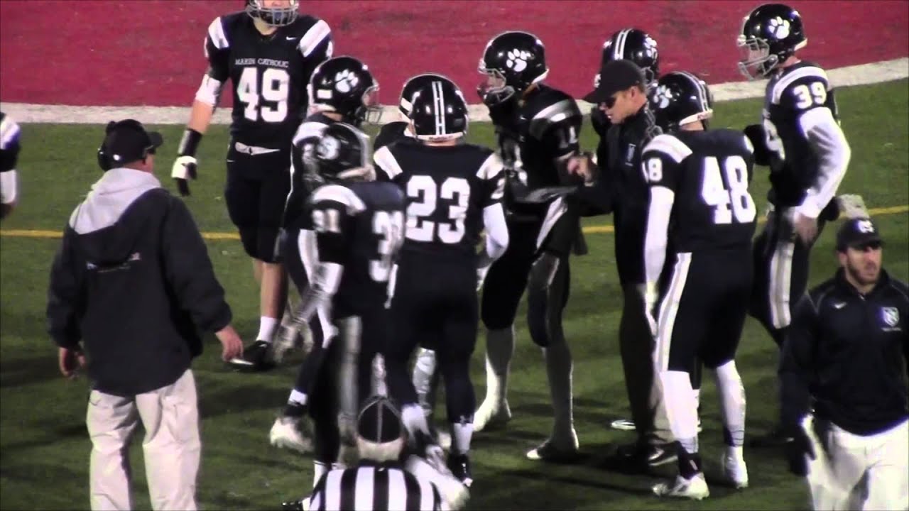 NCS D4 CHAMPIONSHIP:  Cardinal Newman vs Marin Catholic, 12-5-15