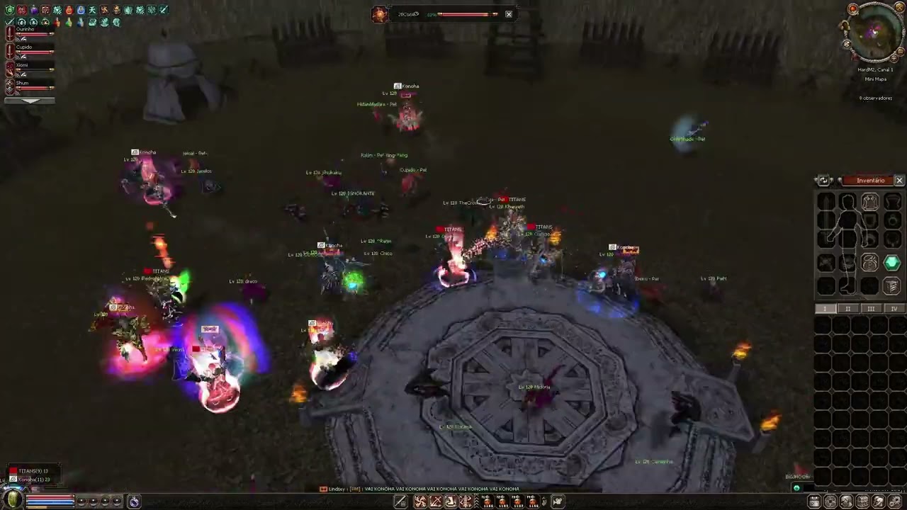 GVG TITANS vs KONOHA Disputadissimo 100 - 90
