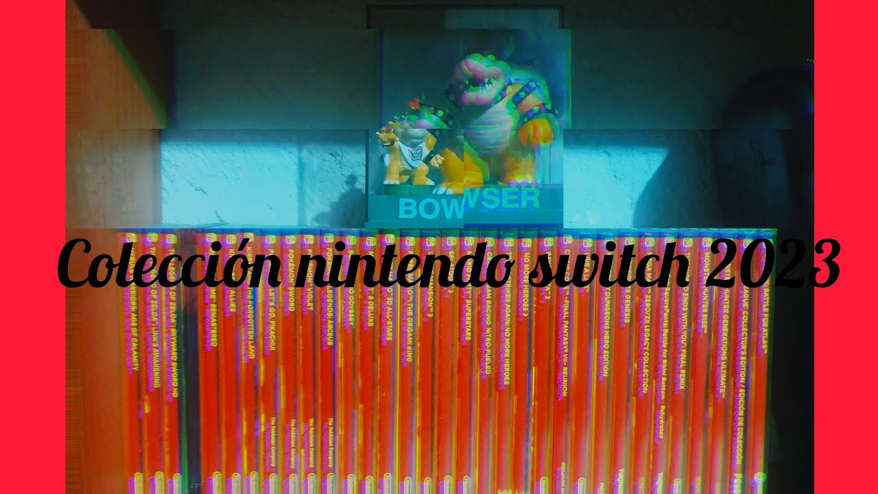 Mi colección de nintendo switch 2023 al fin !!!