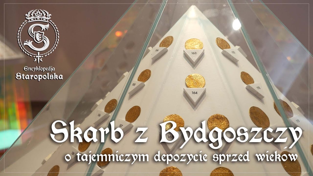 ZŁOTE monety, guzy, pierścienie i siatki - o staropolskim SKARBIE z Bydgoszczy