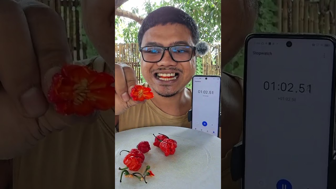 12 CAROLINA REAPER SA ISANG UPuan… DITO MALALAMAN KUNG SINO MATIBAY 😤🔥
