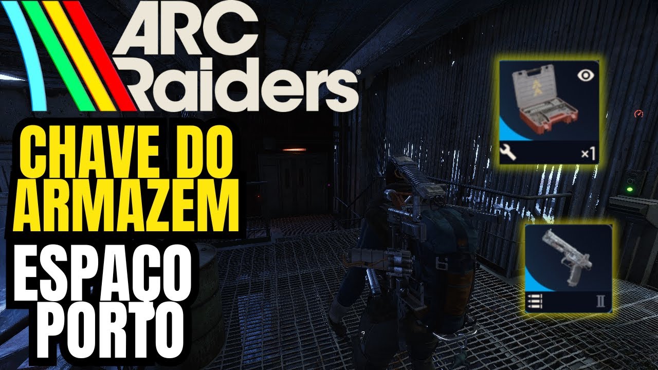 ONDE USAR A CHAVE DO ARMAZEM DO ESP&Ccedil;O PORTO EM ARC RAIDERS💰 RTX 4090 60FPS