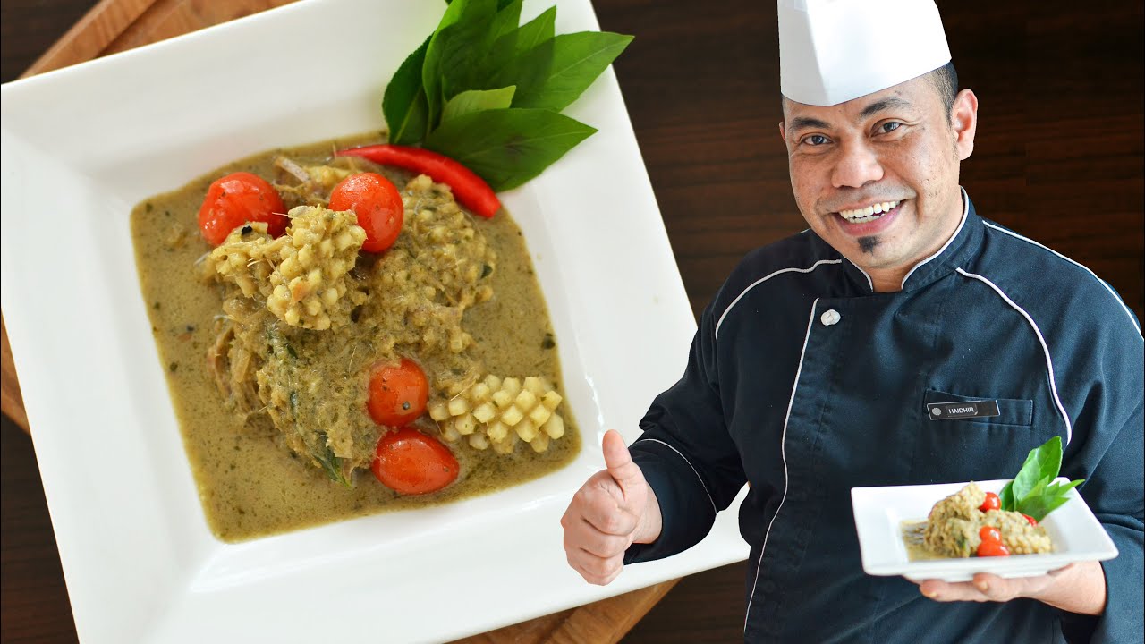 Squid with Green Curry Sauce