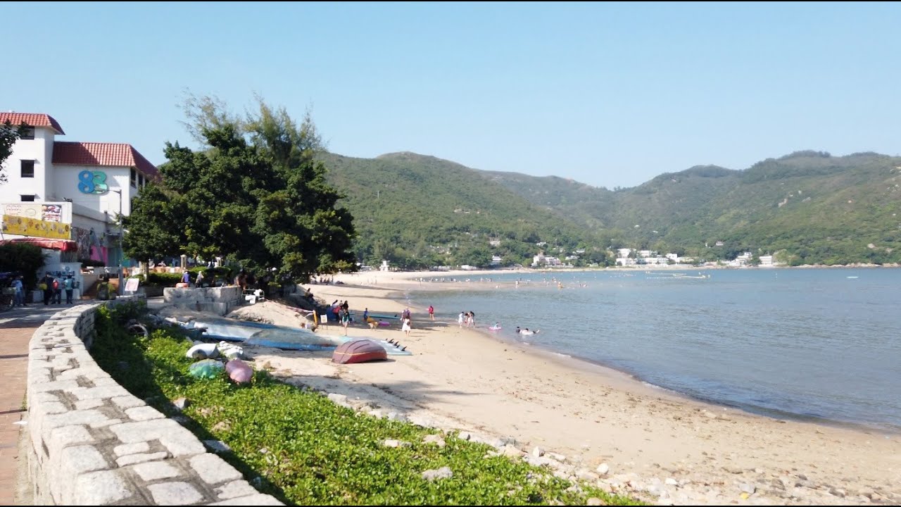 【4K】Walking at Mui Wo, Hong Kong | A quick city escape