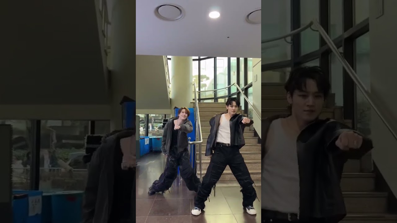 JAY B and Yugyeom - PYTHON Challenge #GOT7 #JAYB #Yugyeom #PYTHON #shorts #fyp