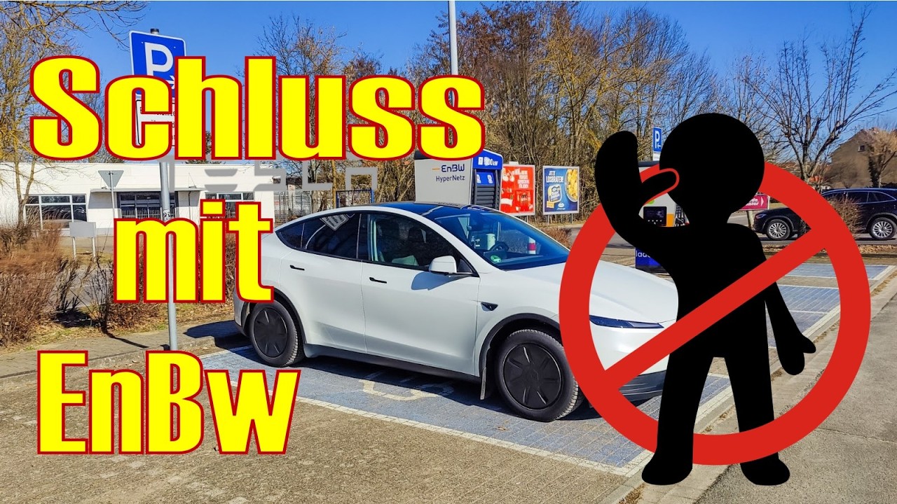 Ich mache Schluss mit dem Laden bei EnBw und checke die polnischen Spritpreise