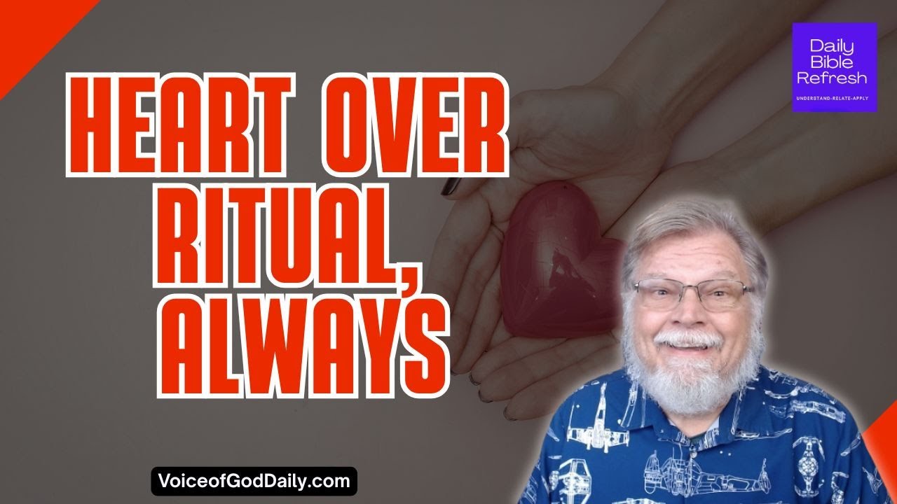 Are We Choosing Rituals Over Love? (Mark 7)