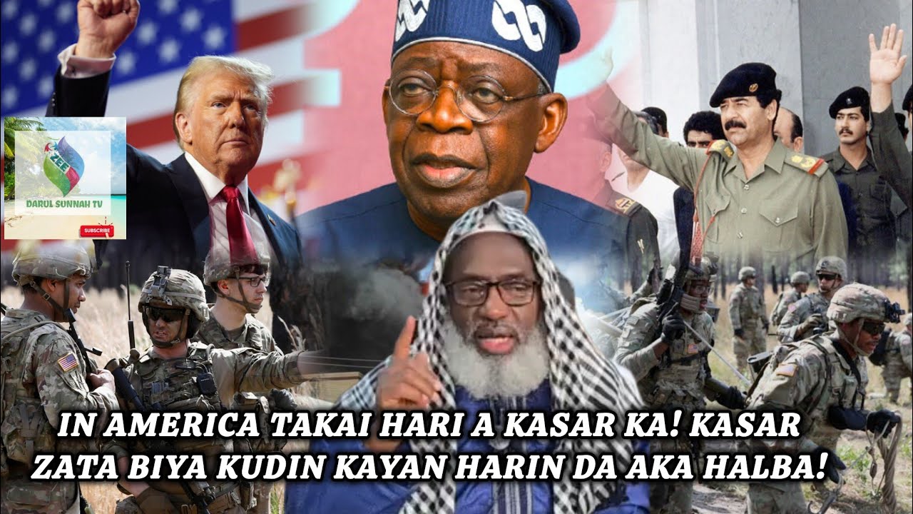 IN AMERICA TAKAI HARI A KASAR KA! KASAR ZATA BIYA KUDIN KAYAN HARIN DA AKA HALBA! 