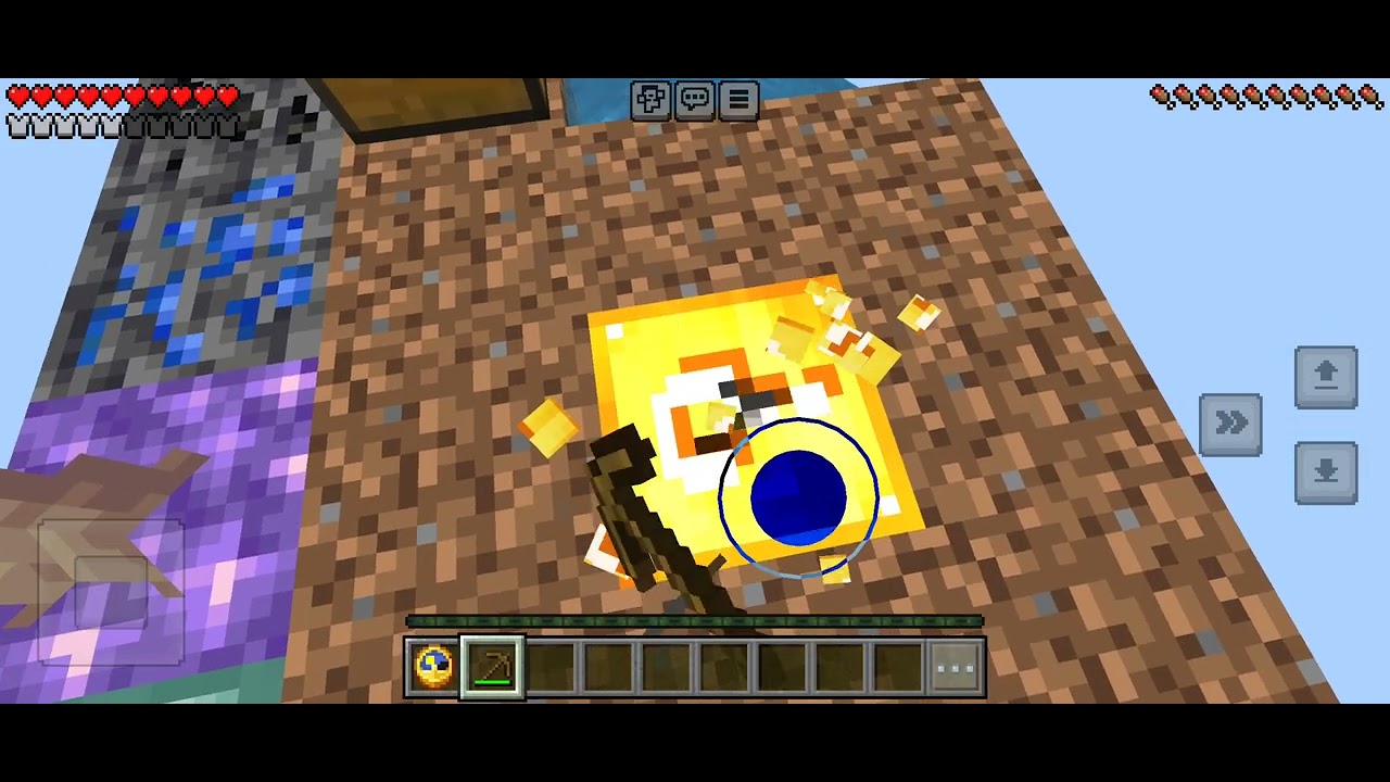 Minecraft one block lukey block