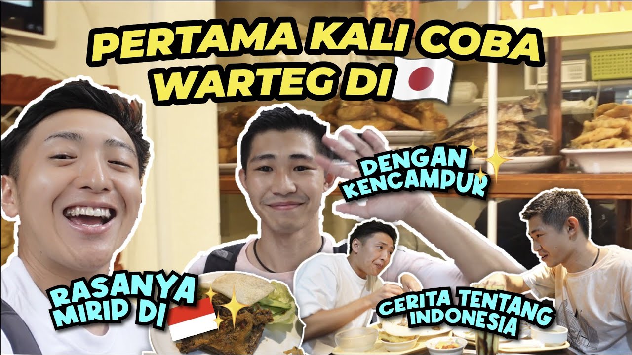 KANGEN BGT😭PERTAMA KALI COBA MAKAN WARTEG DI JEPANG🇯🇵 SAMA KENCAMPUR